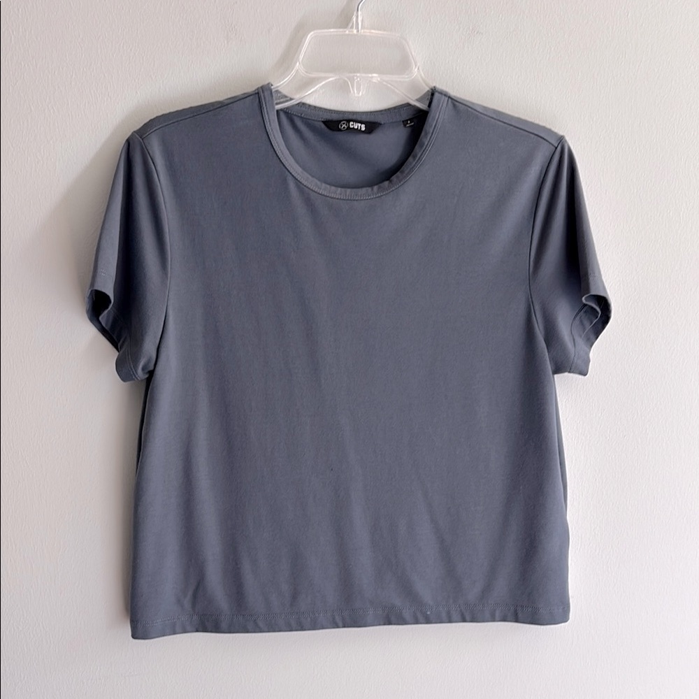 CUTS Pyca Pro crewneck cropped tee